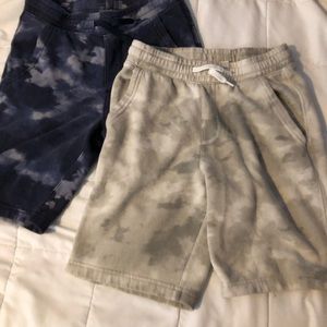 Old Navy Tie Dye Sweatpant Shorts (2 pair)
